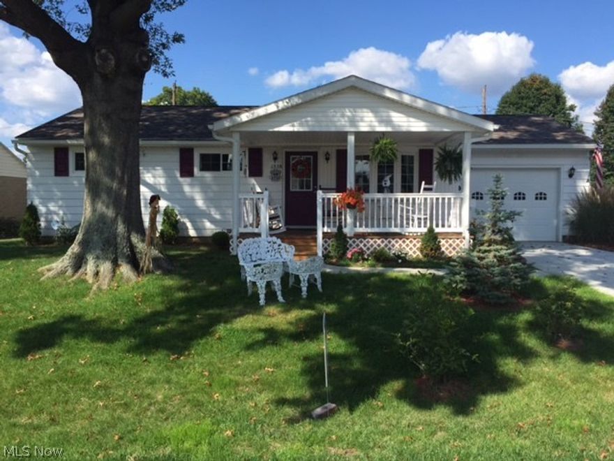 CARPET REPLACED IN THE BASEMENT. NOVEMBER 20-2017. LIVING ROOM AND DINNING ROOM PAINTED AND NEW CARPET NOVEMBER 20-2017.  Close to Coshocton Schools. Laundry,  3 bedrooms, 1 1/2 Baths on main floor. Living Room, Dinning Room, Great Room addition built in 2017 with open kitchen.  Along with a Sunroom off of kitchen and great room.  4th Bed and full bath in the basement with family room and exercise room. A workshop IN BACK OF GARAGE for the handy person. Patio, deck on back and covered FRONT  porch. Concrete driveway and sidewalk. Designer Roof 2017. Replacement windows 2017. 2017 garage door.  Landscaped yard. Electric $60 a month Gas $60 a month. Water $60 a month. Spectrum. MAKE THIS YOUR HOME IN A GREAT NEIGHBORHOOD.  HOME HAS MANY UPDATES. CALL TODAY TO SEE THE NEW UPDATES SINCE THE PROPERTY WAS LISTED.