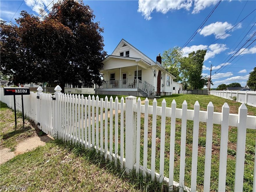Have you been dreaming of owning your own home? The kind with charm, character, and that classic white picket fence? Then you are going to love this corner lot cutie in Vienna. This sweet home offers 3 bedrooms and 1.5 baths, with beautiful hardwood floors that add warmth and personality. Two bedrooms and a full bath are conveniently located on the main level, along with a formal dining room, oversized mudroom, inviting living room, and an updated kitchen. The second level features a large primary bedroom complete with its own private half bath. Downstairs, you’ll find a spacious basement with laundry area, room for storage, and possibilities to add more square footage. This home also offers valuable updates including newer windows, a metal roof, and a new hot water tank for added peace of mind. Outside, the covered porch is ready for morning coffee and lazy afternoons. Add in a large two-stall garage, above-ground pool, flat lot, and a concrete patio space. Come see all this Vienna charmer has to offer!