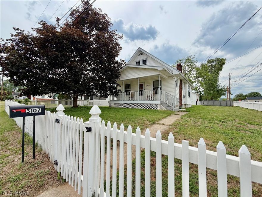 Have you been dreaming of owning your own home? The kind with charm, character, and that classic white picket fence? Then you are going to love this corner lot cutie in Vienna. This sweet home offers 3 bedrooms and 1.5 baths, with beautiful hardwood floors that add warmth and personality. Two bedrooms and a full bath are conveniently located on the main level, along with a formal dining room, oversized mudroom, inviting living room, and an updated kitchen. The second level features a large primary bedroom complete with its own private half bath. Downstairs, you’ll find a spacious basement with laundry area, room for storage, and possibilities to add more square footage. This home also offers valuable updates including newer windows, a metal roof, and a new hot water tank for added peace of mind. Outside, the covered porch is ready for morning coffee and lazy afternoons. Add in a large two-stall garage, above-ground pool, flat lot, and a concrete patio space. Come see all this Vienna charmer has to offer!