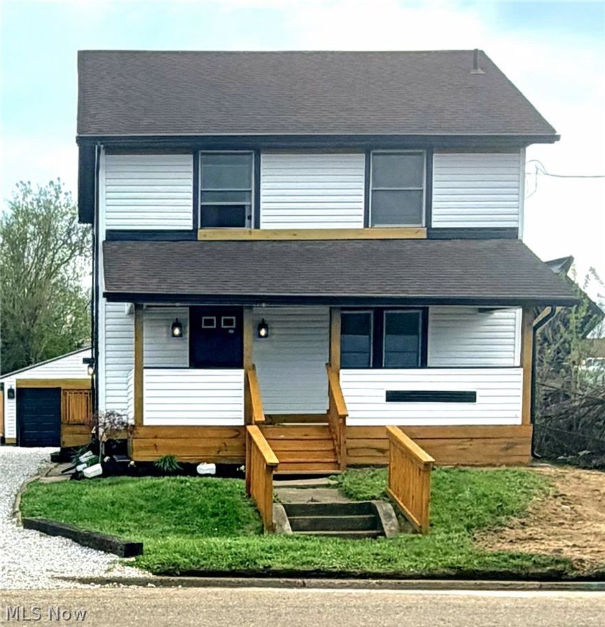 Welcome to this gorgeous custom updated home that blends modern upgrades with comfort and style. This 3-Bedroom, 1.5-Bath home features a finished attic, perfect for a bonus room, home office, playroom, or additional living space to fit your lifestyle. Enjoy peace of mind with most of the big ticket items already completed, including a new roof, HVAC system, windows, updated electrical, and more. The kitchen features elegant granite countertops, and new cabinets, and flows seamlessly into the main living areas. Step outside to a partially fenced yard with a spacious back deck, perfect for relaxing or hosting gatherings with friends and family; along with a charming front porch and beautiful landscaping that adds to the home’s curb appeal. The two-car detached garage and private driveway provides ample parking and convenience.
This home checks all the boxes—style, space, and updates—all in one. Don’t miss your opportunity to make it yours! Schedule a showing TODAY!!