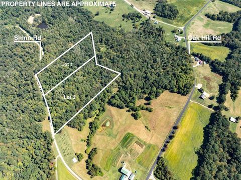 Vacant Land For Sale - LOT 1 Shinn Road<br/> Washington County, Stockport, OH 45724