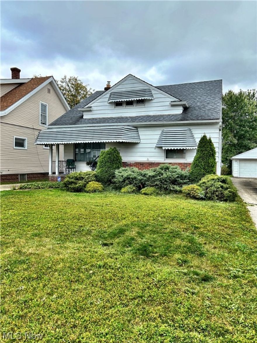 Are you a first time buyer or investor? Here you are! The oak kitchen with large dining area comfortably fits table and chairs. Original hardwood floors are found in the living room, and two main floor bedrooms. The large dormer upstairs has plenty of room for a bedroom with extra space for a sitting area, home office or play room. The basement has a finished recreation room and a bathroom. Terrific location--very close to Elmwood School, as well as easy access to shopping, library, civic center, 1-480 and more. Schedule your showing today!