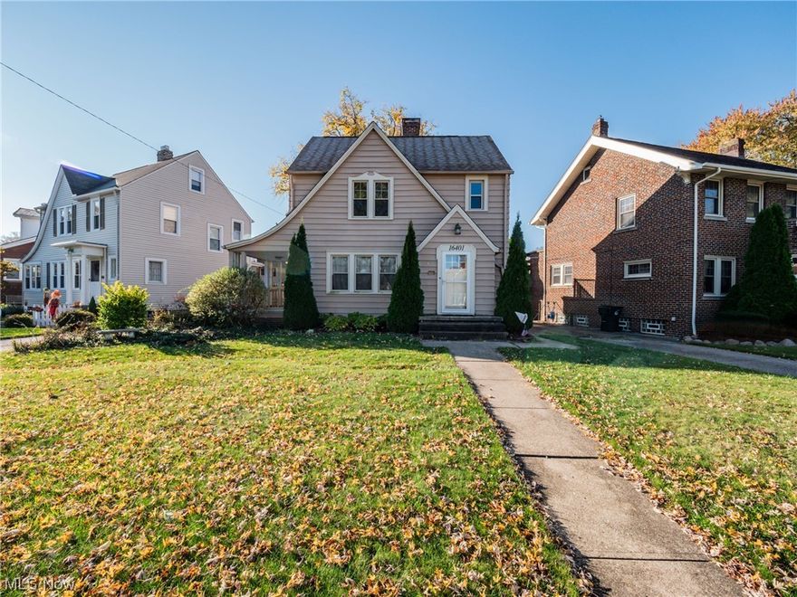 Welcome to one of the best streets in West Park! Right across the street from St. Joseph Academy and walking distance from Kamm's Corner. This home has 3 bedrooms with a finished attic and 1.5 bathrooms with a half finished carpeted basement. Home updates include new carpet, updated windows, brand new storm doors, waterproofed basement, 2021 roof, garage roof 2023, garage scraped and painted 2023. Selling AS IS. The house is agent owned! Any questions please give me a call or text. I look forward to working with you!