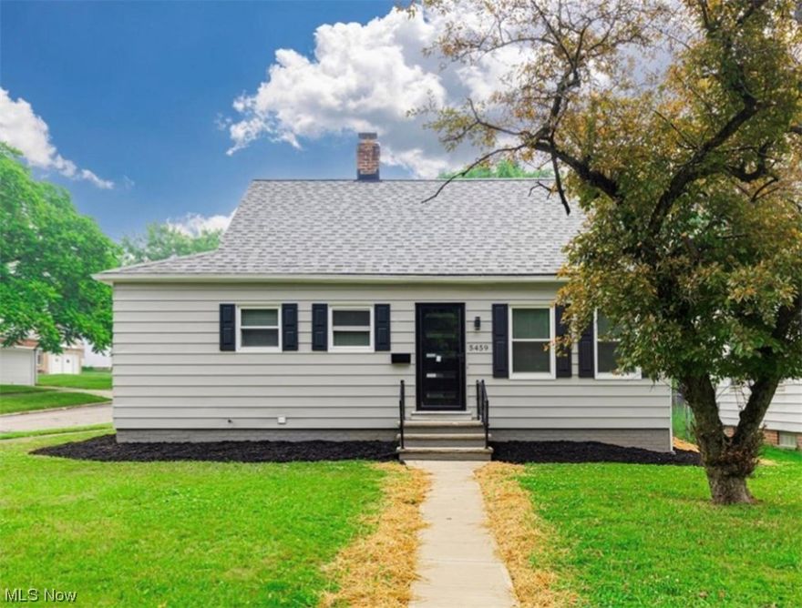 NEWLY REMODELED CAPE COD ON CORNER LOT! Offering 3 beds/2 full baths, updated eat-in kitchen with quartz countertops and black matte stainless steel appliances, washer and dryer, updated plumbing, all new flooring and light fixtures, freshly painted interior and exterior, partially finished basement with added full bath, new garage doors and fenced in backyard. Schedule your private showing today!