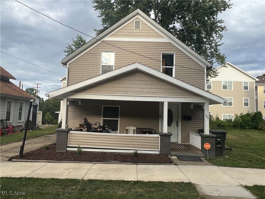 Many updates await the next owner of Highland Square area home on 3 city lots. Currently renovated to a 5-bedroom rooming house featuring 2-full bathrooms and extra storage and parking for tenants. Furnace, plumbing, electrical panel, windows, siding, soffit and porch roofs have been updated in the past three years. Home is agent owned and currently occupied. Please set showing appointment.