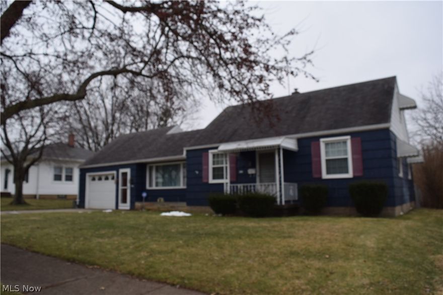 Move in ready! 3 Bedroom cape in Firestone Park. Low traffic area, close to park, shopping, dining and expressway. 1st Floor bath and 2 bedrooms on the 1st floor. Living room currently used as a dining room. 24x11 Bedroom on the 2nd floor with hardwood floors. Family room on 1st floor. Attached garage with pull down staircase for storage. Fenced yard with covered patio. All newer windows except in kitchen, bath and the bayed window. Newer kitchen stainless steel appliances; refrigerator 2016, gas range 2018, garbage disposal 2018. Living room and 2nd bedroom carpet new in 2016. Recessed can lights in kitchen in 2012. Furnace in 2012.