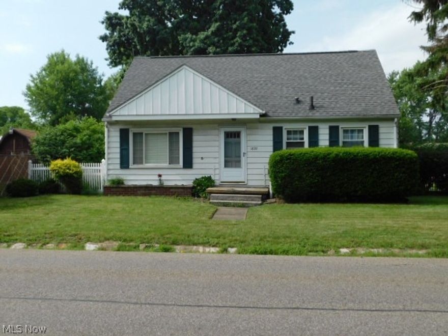 Adorable 4 bedroom, 1.5 bath cape with privacy fenced back yard.  This home has a great layout which includes oversized eat in kitchen, extra pantry, 2 large bedrooms, on first floor, and second floor boasts 2 full bedrooms, full basement for storage, gorgeous backyard with landscaped decorative koi pond, nice patio and extra large detached garage.  This spacious home is a must see.  Call today for your own private showing.