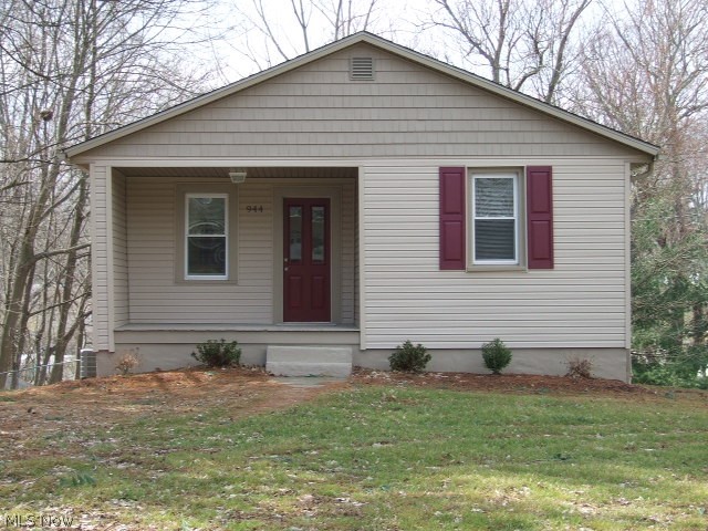 Tallmadge Ranch! Completely remodeled interior including all new flooring, kitchen cabinets and counters. All new electric, A/C, roof, siding, doors and paint throughout. Newer windows. Eat-in kitchen and living room filled with natural light. Updated bath and 3 bedrooms. Walk-out basement has potential for more living space with high ceiling, and opens out to back yard, patio and garage. Plenty of yard to enjoy on this corner lot with two driveways. All the work has been done-move in ready for you! HOME WARRANTY! Additional Appliances could be added for right offer. Call for a private showing.