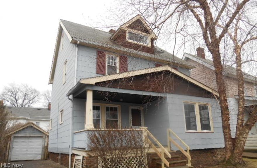 Lakewood Classic Colonial Features 1339 Square Feet. Enclosed Front Porch Area. Spacious Dining Room With Built-Ins Perfect For Family Dinners. Some Wood Floors Throughout. Living Room With Fireplace. Great Location Near Shopping, Restaurants, Nightlife & Downtown Cleveland!