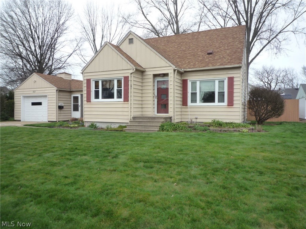 Charming Cape Cod on fenced Double lot! Well maintained 3 BR Home with great Southern exposure. White Kitchen with Granite counter tops. Updated main Bath (2016). Replacement windows. Spacious Living room. Bump out Dining room off of Kitchen. Nicely sized BRs and good closet space. Spend warm days on the screened Breezeway, with access to the fenced large and level backyard (New fence in 2016) Semi finished Rec rm/ workout area in basement with wet bar, ready for you to fully finish. Water tank (2019). High Efficiency Furnace (approx <10 yrs), 25 year Shingles (approx 12 yrs). Don't miss out on this nice Falls home!