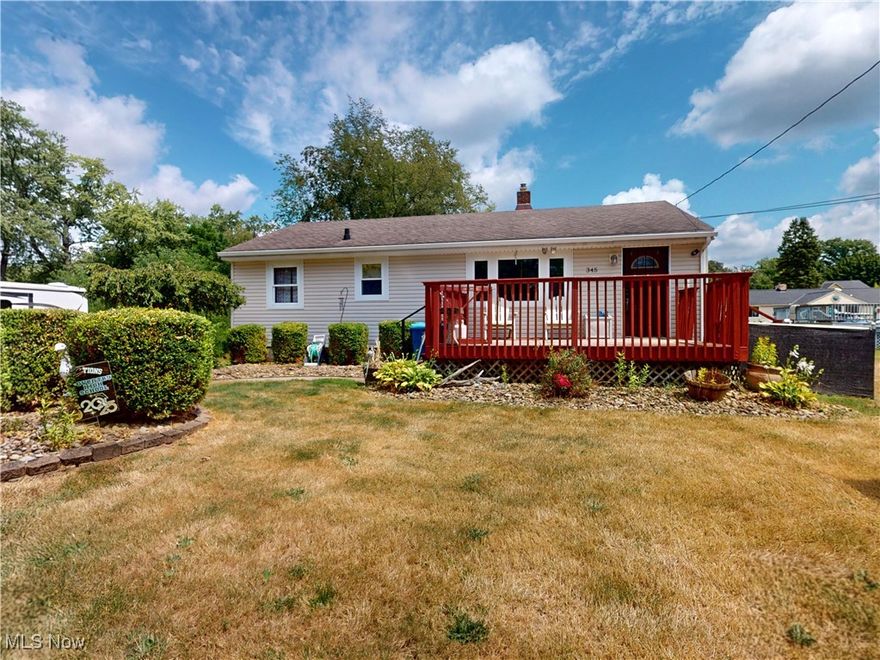 Stunning 4 - Bedroom, 2 - Bath Ranch with Walkout Basement!

Just imagine..
Stepping into this beautifully updated Ranch, you'll immediately feel at home in the open-concept layout featuring hard wood flooring, fresh paint, and abundant natural light. The eat-in Kitchen is thoughtfully appointed with modern cabinetry, sleek countertops, and new stainless-steel appliances.
With 4 - Bedrooms and 2 Full baths, this residence offers thoughtful flexibility- perfect for families, guests, or a home office. The main-level spaces feel bright and seamless, while the walkout basement adds a whole new dimension of use. It includes an updated Master Bedroom with French doors that open up to the huge backyard, a walk in closet and fully updated finished bathroom with walk in shower that is also handicap accessible. The rest of the basement is finished with a  rec-room great for entertaining. Outside, your private oasis unfolds on just over a third-acre lot, providing ample space for gardening, play, or simply relaxing in the fresh air. 1 Year Home Warranty included!

Updates include:
New Carpet- 2020
Rec-Room- 2018
New in wall stove- 2019
Stainless Steel Fridge -2022
Washer/Dryer- 2023
Dishwasher- 2023
New Ceiling Fans- 2019
Garbage Disposal -2021
Hot Water Tank - 2020 
*Roof estimated to be around 10 years old*