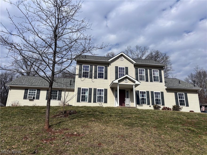 Nice home on 6.3 acres in Warren Local Schools. Newer roof, in-ground pool with trex decking and detached garage/workshop. First floor master suite with four additional bedrooms and two full baths upstairs. Entered for comp purposes only.