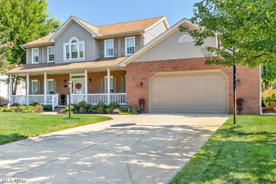When only the best will do. This 5 bedroom nicely updated beauty is hands down one of the nicest in St. Ives. Why you say? First step in you'll notice the white molding throughout, 9 ft ceilings & you could eat off the floors, it's so clean. Foyer is charming & inviting. Formal living room has cozy neutral carpet & flows in to the family room through pretty glass pane pocket doors. Family room has a gorgeous gas fireplace & a spectacular wall of windows. Belly grumbling? Move right in to the enormous kitchen complete with crisp white cabinets, deep dark granite counter tops, bar area, perfect for little helpers, large pantry, updated light fixtures & nice SS appliances. Host the holidays in style in your beautiful formal dining room with pretty chandelier, wainscoting, and trey ceiling. Handy half bath and first floor laundry makes, life much easier. First floor bedroom or perhaps a fabulous home office, rounds out the first floor. Upstairs you'll find 4 nicely sized bedrooms. Master s