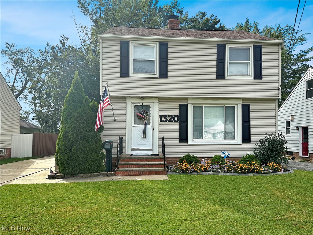 Situated on one of the largest lots in desirable Mayfield Heights, this two-story colonial offers an exceptional blend of space, comfort, and convenience. The expansive, fenced backyard sets the stage for outdoor enjoyment, while the rear patio—with a dedicated 240-volt hookup—invites you to add a hot tub for relaxing evenings. A screened-in sunroom and a second-floor deck provide year-round options for leisure and entertaining. Inside, the home boasts durable and low-maintenance finishes, including hardwood floors, granite countertops, and a charming wood-burning stove. Modern double-pane windows with screens and storm panels, along with a concrete driveway, add value and efficiency. The property features a central air system and gas-fired HVAC, complemented by an all-gas kitchen—stove, dryer, and water heater—keeping utility costs down. Internet options abound, with multiple providers offering speeds up to 1?Gbps. Move-in ready, the home includes every major appliance except the refrigerator, and enjoys complimentary garbage and recycling services. Ideally located just two minutes from a neighborhood park via well-maintained sidewalks, the home also provides easy access to I-271 for quick commutes to Cleveland and surrounding areas. Richmond Town Square’s shops and restaurants are just minutes away, and the property is zoned for top-rated Mayfield schools. With a partially finished lower level, a two-car garage, and a spacious 50 x 214 lot, this three-bedroom, one-bath gem is ready to welcome you home.