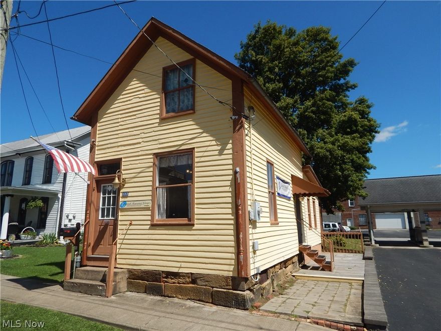 This adorable office space is just perfect for your next business venture! Centrally located in Harrisville you will have great advertising space and a recognizable location for all your clientele. Enjoy our quaint town and plenty of sunshine through the many windows.  This property features two main offices with a small hall in between. There is also potential on the second floor for additional offices or, storage depending on the needs of your business. The property also features a security system, public restroom and small outdoor space just waiting to be repurposed. Don’t miss out on this opportunity to start the business of your dreams!
