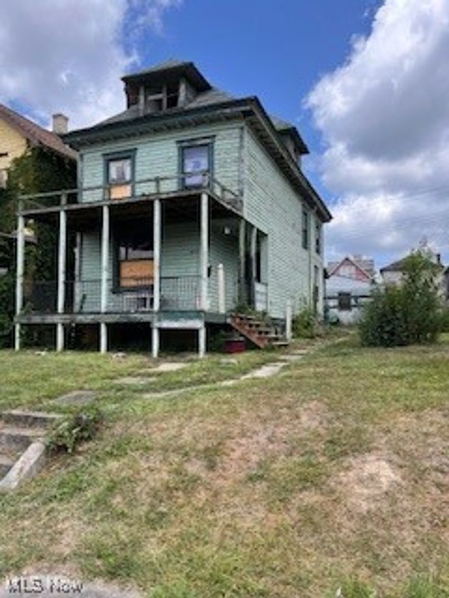 Fantastic opportunity to own your own home or investment property.  Just a quick walk to the university, Harding Middle School, or downtown.  This home is already in the renovation stages inside and ready for your touch of TLC.  The carpet has been removed, and the walls have been stripped to repair the drywall.  Photos are all before reno work began** Can also be a combined investment with 1219 Oregon Ave. Steubenville.  Don't let the outside photos fool you. Call your agent today and take a look for yourself.