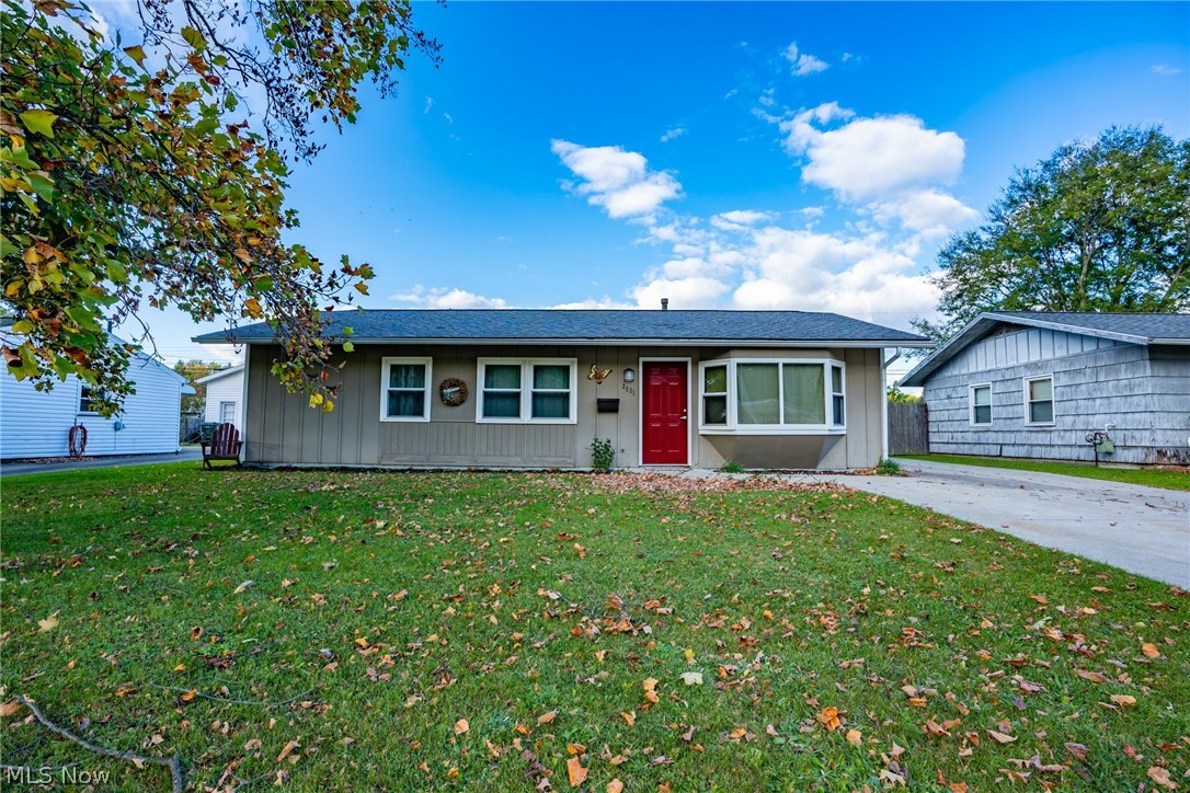 You don’t want to miss this beautifully updated ranch in plain township! With 3 bedrooms and 1 bathroom it is the ideal single floor living environment. The modern layout takes you from the spacious living room right into the eat in kitchen. The galley kitchen has been updated and fully applianced, ready for hosting your next event! This home also comes with a remodeled bathroom with new paint, walls, and flooring throughout. The back sliding door takes you out to a large patio and fenced in back yard with a wrapping driveway for privacy and convenience. This home is nestled in an established neighborhood with beautiful wooded areas. Come check it out today!