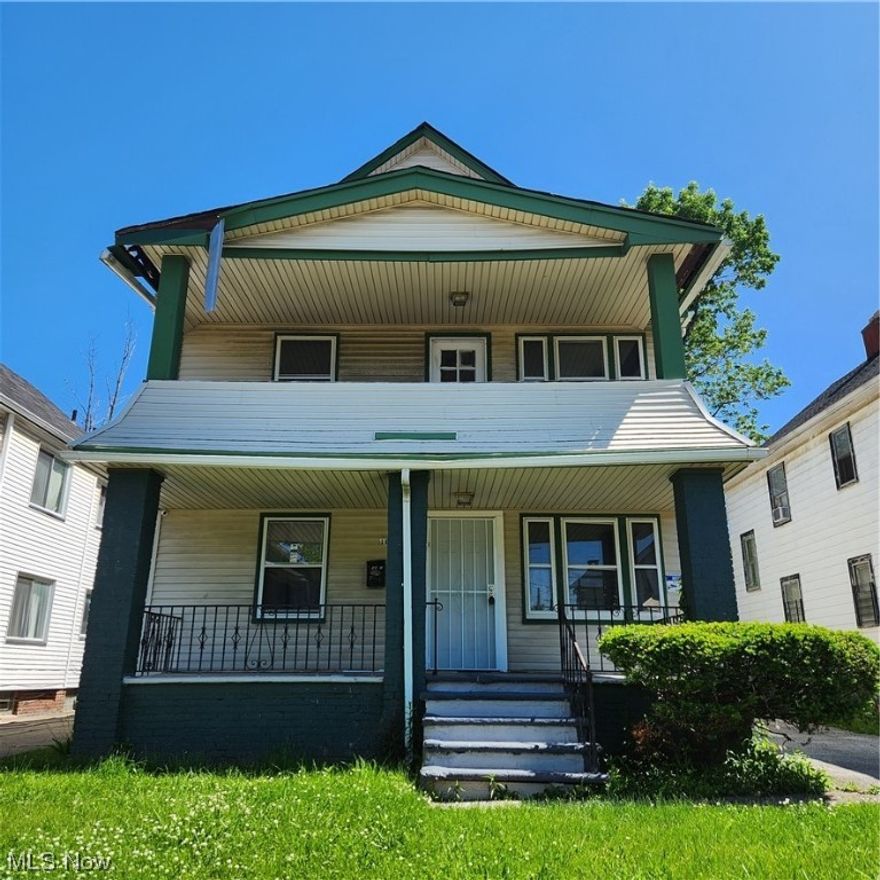 This duplex is back on the market, with no blame on the part of the sellers. Both the first and second floors are identical, offering 2 bedrooms and 1 bathroom each, with a monthly rental income of $750 for each unit. The upstairs 3rd studio unit, complete with a bathroom, had previously rented for $600. The owners consistently collected $2,100 in rents, and there are well-documented payment records to support this. This property has undergone recent renovations and has the potential to function as a triplex. It enjoys a convenient location near University Circle, colleges, major hospitals, museums, meeting venues, and downtown Cleveland, just a short drive away. The renovation work is extensive, covering everything from the hot water tanks and furnaces to the tiles, carpets, and vinyl flooring. Fresh paint has been applied throughout, and new cabinetry has been installed. The roof has also been updated. The property's exterior features a spacious yard, off-street parking, and a detached 2-car garage. To prioritize tenant security and peace of mind, a professionally installed outdoor surveillance system operates 24/7. The property is being sold in its current condition, with 80% of the renovation already completed. This provides a unique opportunity for buyers to benefit from the work that has already been done, as the owner's circumstances can now become your opportunity. Don't miss out on this chance to invest in a well-maintained property that generates income.