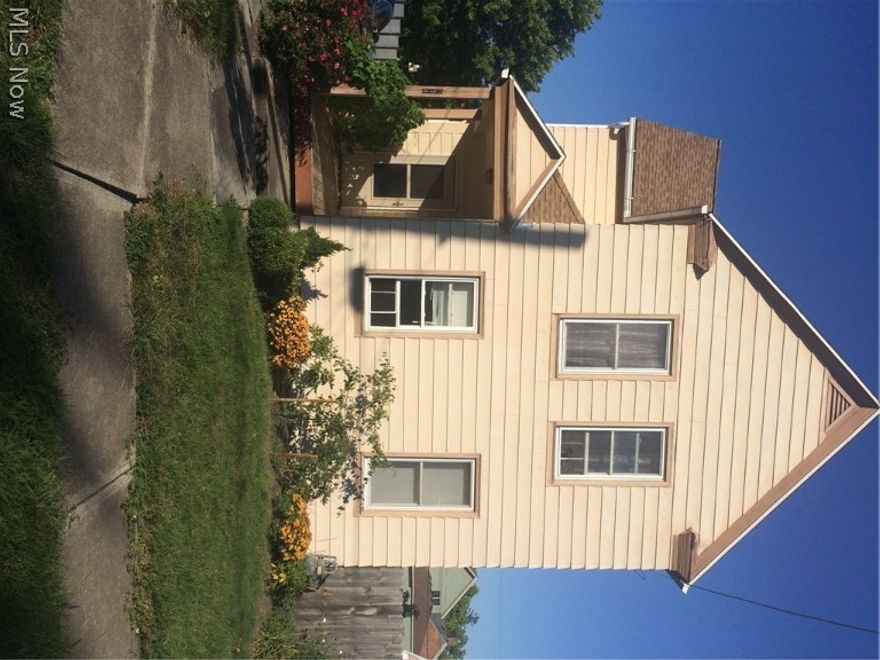 New gas lines inside and outside (2013). All appliances stay. Roof is under 10 years old. Will need some TLC.