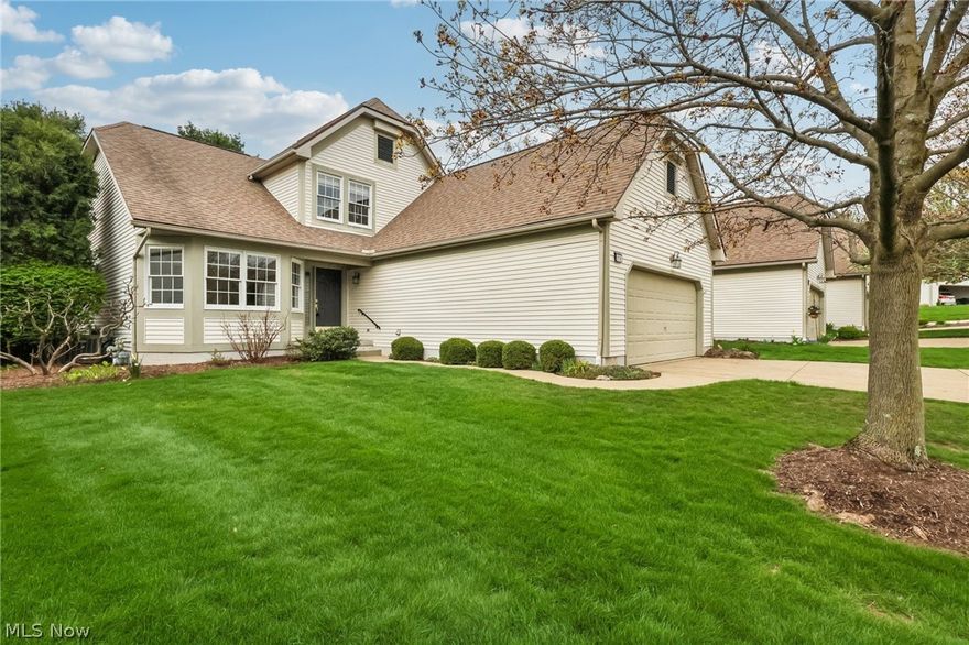 Welcome to this beautifully maintained 3 bedroom, 2.5 bathroom end-unit condo located in the desirable Pheasant Meadows community in Wadsworth. This spacious home offers a functional layout with a welcoming foyer, formal dining room, and a bright living room featuring a vaulted ceiling.
The large eat-in kitchen also features a vaulted ceiling, ample cabinet space, and all appliances included, making it truly move-in ready. The first-floor primary suite offers convenience and privacy with a walk-in closet and ensuite bathroom. A first-floor half bath and laundry room add to the everyday ease of living.
Upstairs, you’ll find two generously sized bedrooms connected by a Jack-and-Jill full bathroom, providing flexible living space. The finished basement expands your options with a large entertaining area, additional room ideal for an office or hobby space, and plenty of storage.
Fresh paint throughout the unit gives a clean, updated feel. Enjoy outdoor living on the large back patio, and take advantage of the attached two-car garage. As an end unit, this home offers added privacy and natural light.
Conveniently located near shopping, dining, and major routes, this low-maintenance condo offers the space you need with the ease you want.