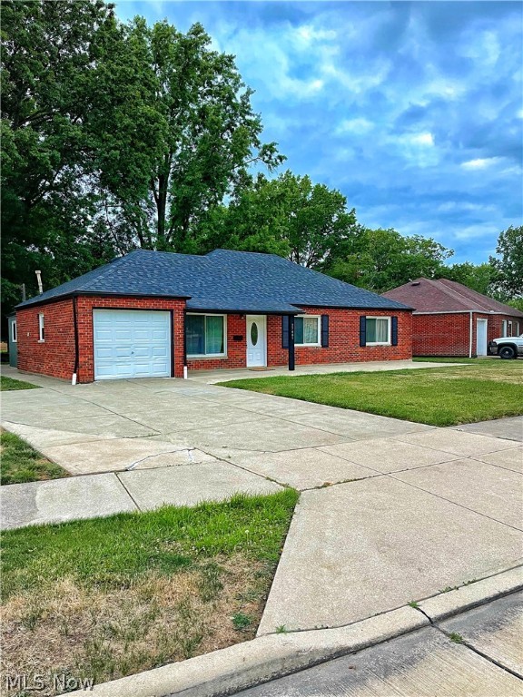 Are you looking for 1 story living? If so we have the perfect 1 story brick ranch for you. This property is located on edge of Cuyahoga county in the city of Euclid, just minutes from Lake county. The property has a very large floor plan at nearly 1800 square feet. The property has 3 large bedrooms and 2 full baths. The property is just minutes from recreation, shopping, schools, police, fire and close to the highway. Schedule your showing today, this won't last. All information deemed accurate but not guaranteed.
