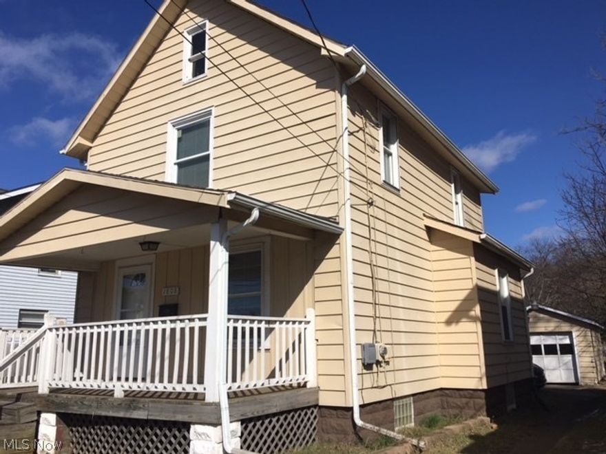 Absolutely beautiful Canton colonial!  Wonderfully updated, fresh paint in every room and sparkling clean. Living room and dining room floors and  wood on stairs completely redone.  Huge eat-in kitchen has tons of cabinets and counter space, newer refrigerator and range, additional stand alone pantry, and broom closet.  Nicely updated bathroom with new tub and shower fixtures and all new interior parts to toilet.  All the carpet on second floor is brand new.  Master bedroom has a massive amount of closet space.  Double width and double depth, with access to the walk up attic.  Full basement with glass block windows.  Windows, gutters, hot water tank, blower & igniter for furnace new in 2012, garage & back porch roof 2011.  Shared drive way off of superior, leads back to garage.  Additional access from back alley.  An amazing bonus is the giant yard space in back, that is an entire extra lot!  All of this plus a Home Warranty!
Security system is negotiable.  Can be transferred for $58