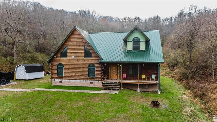 Nestled amidst the breathtaking landscapes of Southern Wood County, West Virginia, this charming log home offers an exceptional opportunity for those seeking a serene retreat surrounded by nature's beauty. Situated on an expansive 135-acre parcel, this property exudes the allure of rustic living while holding vast potential for customization.

The main residence, a cozy log cabin, boasts three bedrooms and one bath, providing a comfortable living space amid the picturesque setting. While the master bedroom and certain exterior aspects await finishing touches, this presents an ideal canvas for personalization and enhancement, inviting the new owner to tailor the home to their unique vision and preferences.

With 105 acres of wooded bliss on the house side, residents can relish in the tranquility of their own private sanctuary, enveloped by the sights and sounds of nature. Additionally, a separate 30-acre parcel across the street further contributes to the property's allure, offering diverse possibilities for expansion, development, or recreational pursuits.

Embrace the chance to sculpt your vision of rural living on this expansive property, where the unspoiled landscapes of Southern Wood County serve as the backdrop to your dreams. Experience the tranquility and potential this property holds, where the allure of rustic charm meets endless possibilities for customization.
