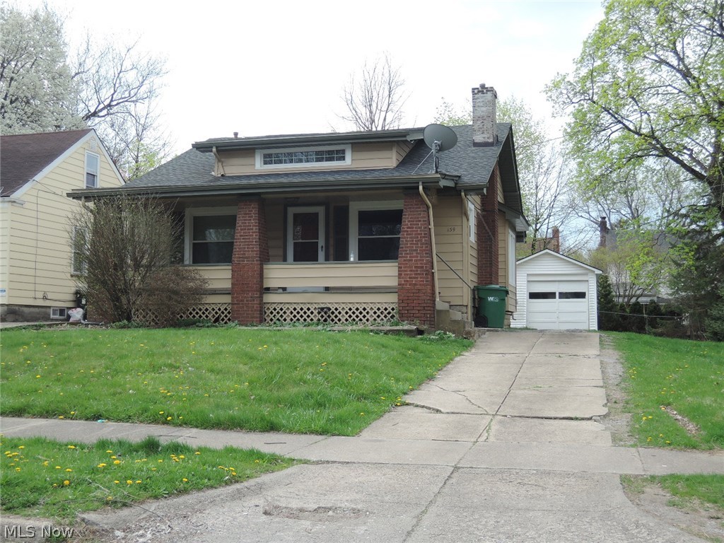 Come and see this nice 3 bedroom home in Boardman. First floor features a large living room with gas fireplace, a dining room with built in drawers for storage. Two bedrooms on first floor. Hardwood floors throughout the first floor. A whirlpool tub in the main bathroom on the first floor. The upstairs has a nice size bedroom, with a separate room and a full bath with shower. Newer roof, and furnace. Updated electric. Vinyl tilt in windows throughout. Single car garage. Large front porch. Cash or Conventional Only. Sold "As Is" Great for investors!