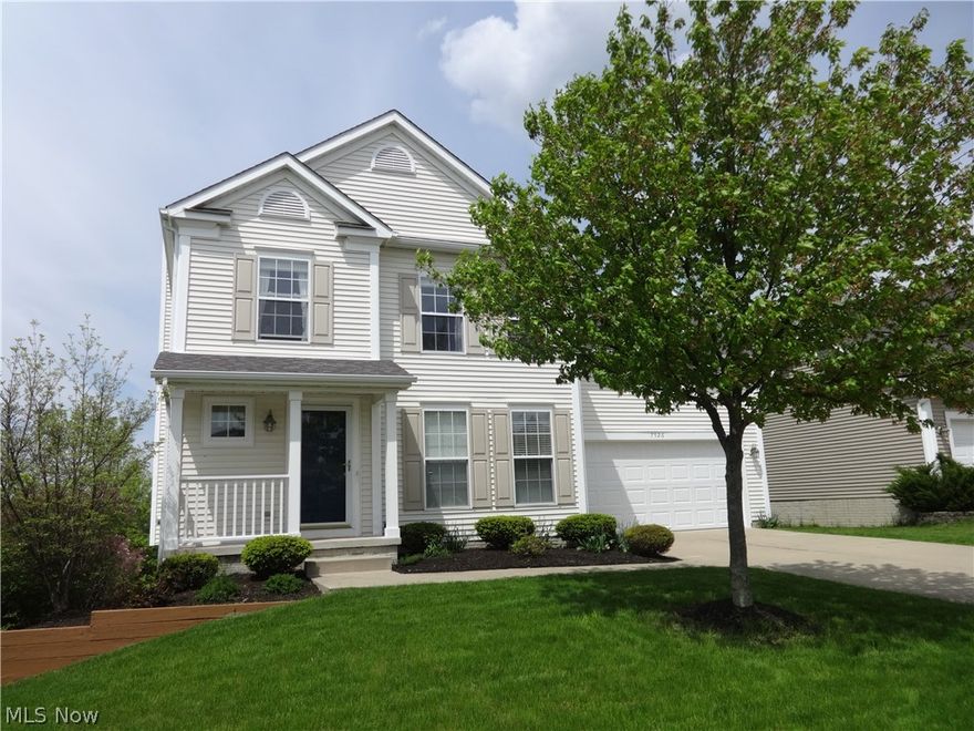 Looking for great space, great lot... and convenient location?  This 4 bedroom home features open floor plan -  picture yourself in the spacious great room  overlooking your private backyard...  or entertaining your friends and family in your formal dining room... cooking is a delight in this eat-in kitchen with maple cabinets.  Convenient 1st floor laundry room.  Master bedroom has vaulted ceiling.  Lower level is bright with plenty of garden windows and 10' high ceilings.   Amazing deck overlooking private yard.  2 car attached garage.  All this and more can be yours  - don’t miss.
