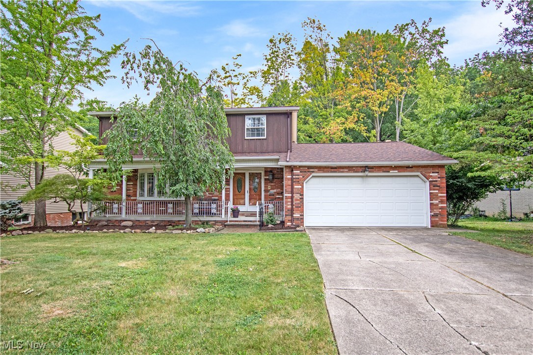 Welcome to this inviting 4-bedroom, 2.5-bath colonial with a 2-car attached garage, set on a beautiful lot that includes an additional wooded parcel directly behind the home. Offering both charm and function, this property provides the space and setting you’ve been looking for. The main floor boasts a warm and welcoming layout, including a spacious living room, a formal dining room, and an eat-in kitchen that flows seamlessly into the family room. Here you’ll find a cozy fireplace and sliding glass doors that open to the deck and backyard, perfect for relaxing or entertaining. A convenient half bath completes the first floor. Upstairs, all four bedrooms are thoughtfully arranged, including a generous primary suite with its own private en suite bath. A second full bath is located off the hallway for the remaining bedrooms. The finished lower level offers a versatile rec room with walk-out access, ideal for gatherings, hobbies, or creating your own home theater or game room. With the added wooded parcel providing privacy and extra outdoor space, this home offers the perfect blend of comfort and opportunity.