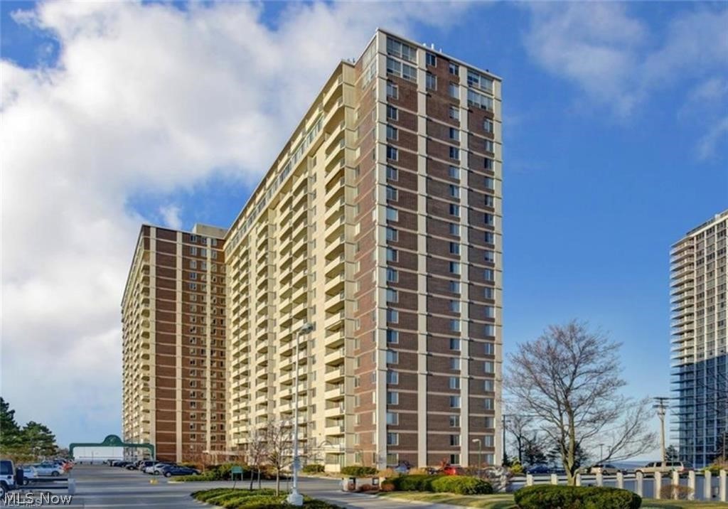 Spectacular!!! Completely Renovated, 2019! Direct Downtown and Lake Erie views from your own personal 20-foot Long Balcony! ALL New Hi-End Stainless Steal appliances (never used), granite counter tops and plenty of closet space. The kitchen features a glass back-splash, with New Granite Counter-tops and ALL New Shaker-Style Cabinetry. All of the flooring was replaced with a handsome dark brown laminate. The 100 sqft. balcony extends from the master bedroom to the living room. This unit comes with a private indoor parking space in a heated garage. Plenty of parking outside of building at no extra cost. It also features an in-house car-wash service. The unit also comes with a storage locker approximately 6' x 4'. There is a newly renovated fitness center and game room, an indoor and outdoor pool, and a newly renovated restaurant with poolside service. The facility also provides an onsite convenience store, 2 party rooms, a conference center, 24/7 reception and security service, sa