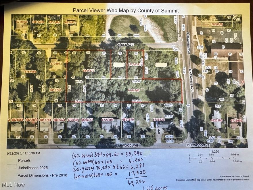 One of three lots available being sold by the same owner. This is the smallest of the three. Frontage on Alden. Other parcel numbers are 68-41872 and 67-64340. MLS numbers are 5162400 and 5162324