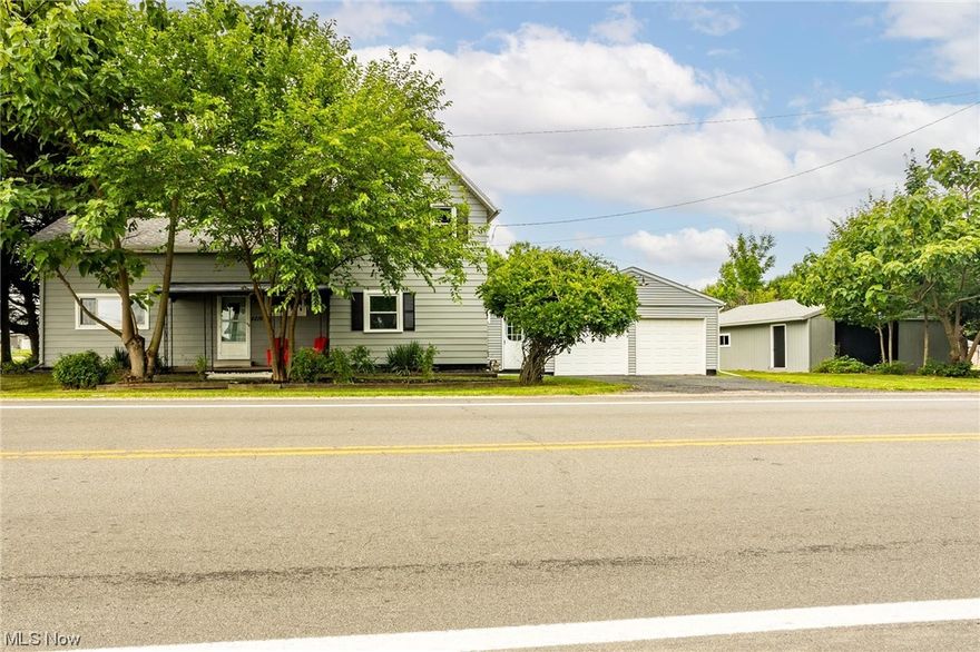 Country living close to the city! The gorgeous 4 bedroom farm house on almost an acre has been completely renovated top to bottom! The main floor has had a beautiful face lift while keeping some of the original country charm. The spacious kitchen has built in seating and a new stainless steel range, microwave, and refrigerator. The remodeled full bathroom on the main floor and large first floor master bedroom make this home a great option for those who prefer less stairs to navigate. The breezeway off the kitchen makes a fanatic space for an easy access laundry and mud room. The second level has 3 bedrooms and an extra bonus room which is perfect for an office or a play room. The newly added 4th bedroom has tons of space and could also make a fantastic second floor rec or family room. With the attached 2 car garage and 800 sq foot pole barn, there's plenty of room to store all your toys! Updates include: a brand new asphalt roof and a tune up to the slate roof, brand new septic system and leach field, newer high efficiency furnace and central air, additional cooling units added to the second floor, all new lighting and plumbing fixtures, many electrical and plumbing updates, all new paint and flooring, and so much more, your favorite realtor has access to the full list.