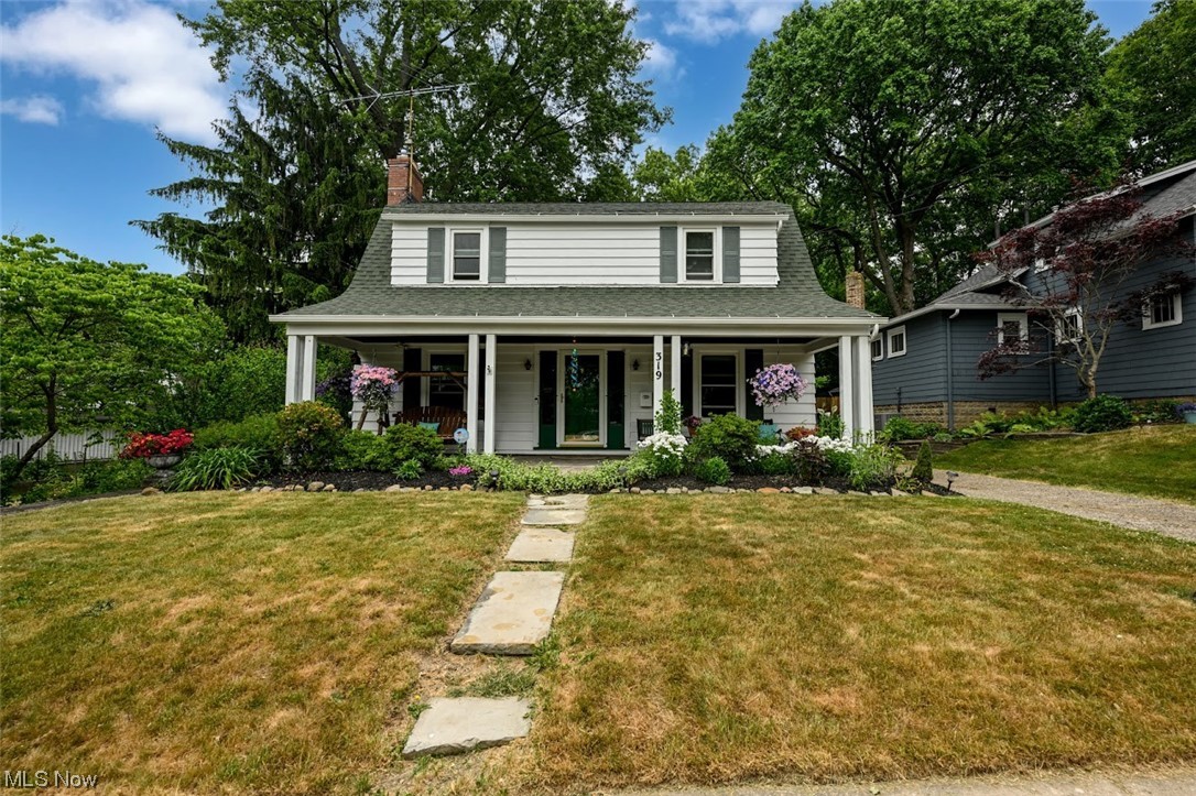 WELCOME HOME to this darling 3 bedroom, 1.5 bath beauty located in the heart of Kent! Walk to downtown festivities and enjoy the serene view of DePeyster Field right across the street!! The huge flagstone covered porch is absolutely perfect for morning coffee and quiet afternoons! Enjoy hard wood flooring, beautiful built-ins in the dining room and the gorgeous stone wood burning fireplace in the living room! Fresh paint throughout! Many updates too: newer Pella windows, furnace approx 2018, roof & A/C 2019, gutters and shields 2020 and new hot water tank! The spacious 2+ car garage has a wood burning stove that will remain! The large garage with attached workshop is just perfect for those hobbies and car enthusiasts! Additional sheds onsite too! Plenty of storage and a fenced yard too! This one won't last! Schedule your showings today... before it is gone!