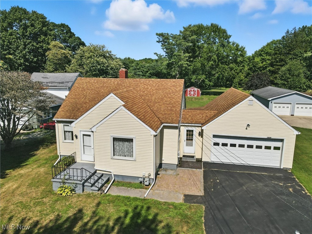 Welcome to 7828 Depot Road in beautiful Ashtabula! This charming 3-bedroom, 2-bathroom home is move-in ready and full of potential. Step inside to find a spacious layout, a partially finished basement perfect for a rec room, home gym, or additional living space, and plenty of room to make it your own. While some cosmetic updates could add your personal touch, the home has been well-maintained and is ready for its next chapter. take comfort and knowing that there is a whole house generator, so you'll never be without power. Enjoy peaceful surroundings and a convenient location just minutes from shopping, dining, and Lake Erie attractions.