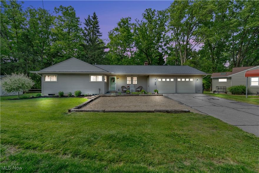 Charming Ranch Home with River Views & Finished Basement Retreat

Welcome to this beautifully maintained 3-bedroom, 1-bath ranch-style home nestled on a quiet dead-end street, offering peace, privacy, and picturesque river views. With over 1,600 sq ft of main-level living space and additional finished living space in the basement, this home offers flexibility, comfort, and room to grow.

Inside, you’ll love the open floorplan that seamlessly connects the living, dining, and kitchen areas — perfect for entertaining or simply enjoying everyday life. A cozy gas fireplace adds warmth and character to the main living space.

Downstairs, the fully finished basement includes a spacious rec room and an extra room ideal for a home office, gym, or guest space. New glass block windows installed in 2025 bring in natural light while maintaining privacy.

Step outside to nearly half an acre of outdoor living, complete with a large backyard, a raised deck for relaxing or grilling, and a firepit area perfect for evening gatherings under the stars.

Recent updates include:

New roof (2023)

New water heater (2024)

New septic system (2020), serviced May 2025

HVAC serviced May 2025

Basement windows replaced in 2025

This home blends peaceful living with modern convenience—don’t miss your chance to make it yours!