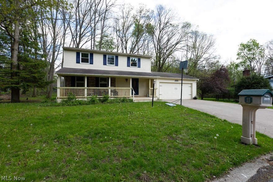 Dream neighborhood of Aurora Shores!  This large 4 bedroom, 2 1/2 bath Colonial sits on a cul-de-sac at the very edge of the 
neighborhood. Private back yard with a split rail fence and shed for additional storage. Recent updates include a new HVAC 
system, flooring in family room, foyer, 1/2 bath, living room and dining area. The main bathroom has been remodeled and half 
bath updated. Primary bedroom has an ensuite bathroom. Aurora Shores is an outstanding 320-acre private lake community. The lake is available for fishing, skiing and boating. Amenities offered are 2 inground pools, lake, playgrounds, community events, clubhouse, boat docks, beaches, lighted tennis and pickleball courts. Baseball field, sand volleyball court and community swim team are ready for your family to enjoy. A lifelong community.