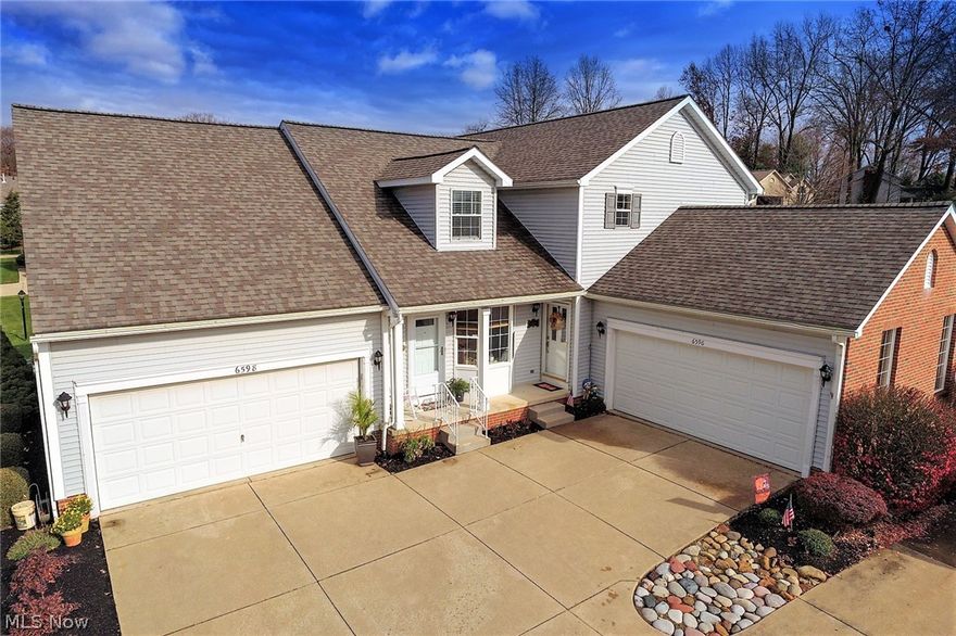 *TOP NOTCH Quality ~ IMMACULATE, MODERN REMODELED Low Maintenance Condo W/2,100 Sq. Ft, Featuring 2 Bedrooms, 2 FULL Bathrooms, FINISHED Basement, Attached 2 Car Garage & Deck! *Magazine Quality, Professionally Upgraded *NEW LUXURY FLOORING & Soft Carpet, KRAFTMAID CABINETS W/Soft Close Drawers, SHIPLAP, NEW ROOF & Velux SKYLIGHTS, NEW H20 Tank, AC '17, QUARTZ COUNTERTOPS, FARMHOUSE Lighting Fixtures & More! *1st FLOOR MASTER BDRM *Walk In To A Foyer W/Custom SHIPLAPPED Wall, Bench & Coat Racks *OPEN CONCEPT Main Entertaining Area Starts W/A BRAND NEW Exquisite Kitchen W/QUARTZ Countertops, Raised Breakfast Bar, Top Of The Line KRAFTMAID Cabinets W/Dovetail Soft Close Drawers, Under Cabinet Lighting, Matching Whirlpool SS Appliances Include French Door Refrigerator W/Icemaker, Stove W/SS Cavaliere Hood System, Dishwasher & Microwave. KRAUS SS Sink W/Basin Rack, MOEN Faucet, SUBWAY Tile Backsplash, Matching FARMHOUSE PENDANT/Flushmount Lights & Bay Window!! *Dining W/Recessed Lighting O