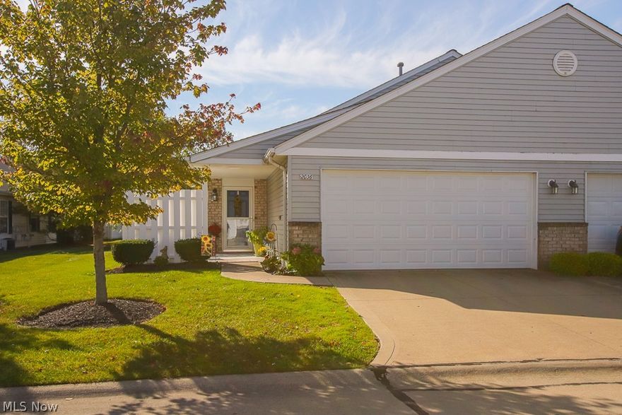 Welcome home to your well maintained ranch style condo!  Upon walking up you will notice the beautiful landscaping and your partially fenced patio area where you can enjoy a nice quiet morning/evening relaxing or entertaining. The living room offers vaulted ceilings as well as both bedrooms. The living room, dining room, and kitchen offer beautiful natural light and an open concept for your pleasure. Enjoy the ship-lap accent wall and the updated kitchen with newer appliances that will stay. The master bedroom is a generous size with en suite bath and a large walk in closet. You will also find your second bedroom with a large closet, a second full bathroom, and laundry tucked away behind the second bath. Schedule your private showing today!