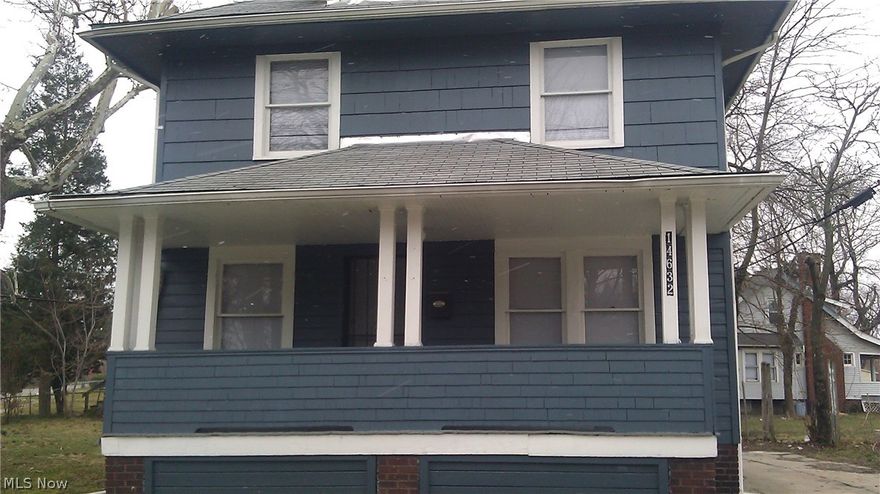 Solid 3 bedroom/1 bath single family home. Home has a good roof, newer vinyl windows, updated electrical panel, updated plumbing lines and drains, furnace (2014), water tank (2014), nice kitchen and bath, freshly painted interior and newer flooring throughout. Property is violation free and city compliant. Rent is $800 along with the tenant paying the water/sewer/trash and maintaining the landscaping.