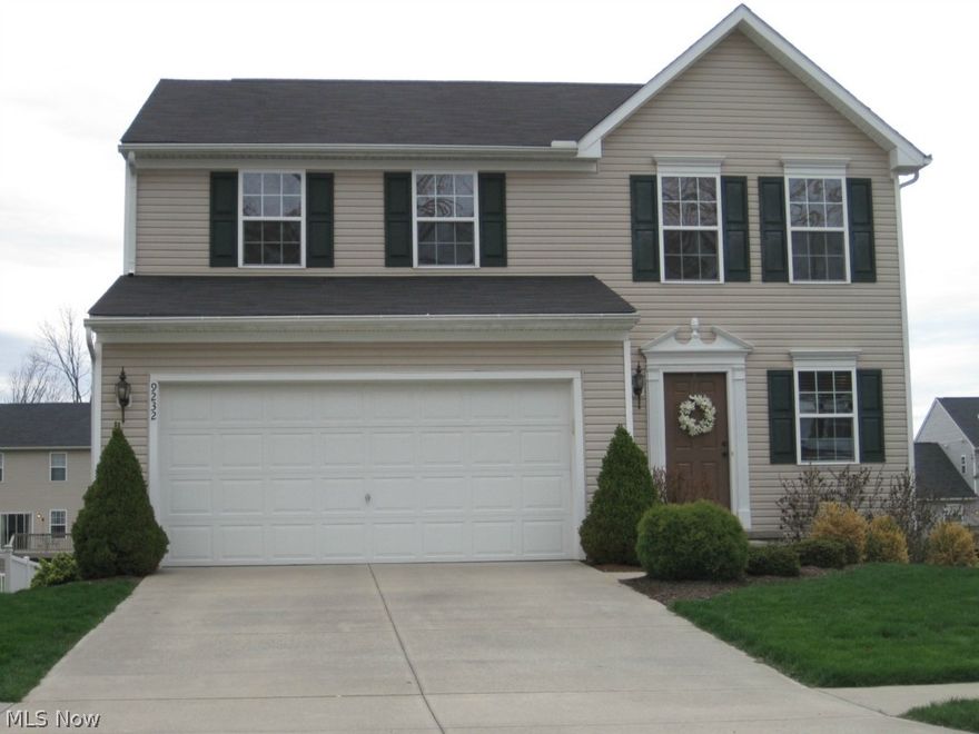 Welcome Home to this 3 bedroom, 2 story with hardwood floors in foyer, half bath, great room and kitchen. Open kitchen and great room that walks out to a 19 X 18 deck. 2nd floor laundry room and a small mudroom on main level. Appliances stay, neutrally decorated and ready for you to move in.