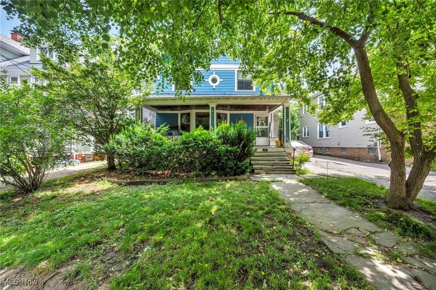 Exceptional opportunity in one of Lakewood’s most desirable neighborhoods! Family-owned 4-bedroom, 2-full-
bath colonial offers generous space, charm, and solid mechanical updates—ready for your personal cosmetic touches. Set

on a quiet, sought-after street, this home features three finished stories plus a full basement with a second full bath. The
potential for a 3-car garage exists, though the current garage will need some attention. Major mechanicals have already
been addressed, including a new furnace (2017), central air (2022), updated H2O tank (2017), updated electrical panel,
and a dimensional roof with years of life left. Most of the windows have been replaced with energy-efficient vinyl for

added comfort and savings. Step inside to discover timeless character, including original wood trim, crown molding, built-
ins, bayed windows, and hardwood floors throughout. The spacious kitchen, with gas range and appliances included,

opens to a large, light-filled formal dining room perfect for entertaining. The second floor features three bedrooms and a
full bath, while the finished third floor offers a versatile space that could serve as a private fourth bedroom, home office,
or creative studio with its own sitting area. Enjoy peaceful mornings on the relaxing front porch and take advantage of the
full basement with additional living potential. This is a rare chance to own a charming Lakewood home at an affordable
price point—ideal for investors or owner-occupants alike. Priced to reflect cosmetic updates needed, but with all the major
systems in place, it’s a smart buy with tremendous upside. Home is being sold subject to specific purchase terms—contact
us today for details and to schedule your private showing