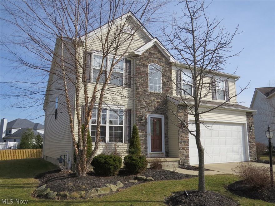 Wow! What a great Value!  Generous Sized (2,473+s/f) Newer Home!  Four (4) Bedroom and Three (3) Baths!  Three Levels of Enjoyment! Prime Cul-de-Sac Location!  Family Friendly Neighborhood with Pool and SO much more!  Lots of Open Space inside!  Open two-story Family Room!  Library/Study off Foyer.  Dining Room could also be perfect Sun-room area!  Large Open Kitchen …grrreat for Entertaining!  Neutral Décor and Lots of Light on the first and second floor!  Kid-Friendly Lower Level that could add a tremendous amount more (600+s/f) living space.  Plumbing included for 4th Bathroom.  Currently painted walls and carpet for kids to knock-about!  Desirable Extra Storage also located in the Basement along with a perfect area for a family theater!  Located at about 10-o’clock on the Cul-de-sac; thus offering a much larger Back Yard, with Stamped-Concrete Patio, Landscaping and Extra Space for the Family!  CALL YOUR REALTOR TODAY!!!  Sellers Accepted a Medical Opportunity in Texas.  Moving the