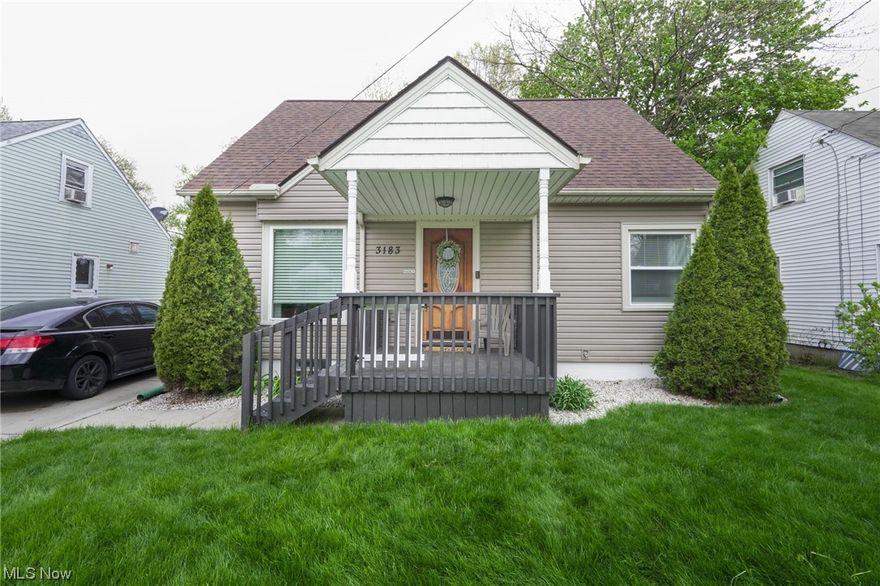 Welcome to 3183 7th St in the charming city of Cuyahoga Falls, Ohio! This stunning 3-bedroom, 2-bathroom home offers an immaculate living space that is both spacious and comfortable. Beautifully designed, this home features sleek, modern finishes that complement its layout. The main floor boasts a bright and airy living room, perfect for both entertaining and relaxing with loved ones. The kitchen has been upgraded with top-of-the-line appliances and ample cabinet space. Additionally, there are three generously-sized bedrooms, each with hardwood floors. The two full bathrooms have been tastefully updated to provide a serene spa-like atmosphere, perfect for unwinding after a long day. This home also features a spacious detached garage with ample storage space. Ideally located close to schools, parks, shopping, and dining, this home truly offers the perfect combination of style, comfort, and convenience. Don't miss out on this rare opportunity - schedule your visit today!