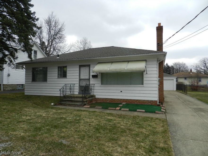 Great Ranch Style home with many updates in a desirable location of Berea w/2 car garage, nice yard & updates like newer roof, high efficient furnace and central air for year round comfort, full basement with fireplace, etc. Great curb appeal with newer dimensional shingles, freshly painted exterior and a garage that will fit all of your needs. Enter to spacious eat in kitchen with updated appliances that stay. Large light filled living room that boast of cove ceiling work! Fresh interior paint & flooring w/many hardwood floors that are in great shape. 3 bedroom included and master has large closet. Full basement has good head room with painted walls, Brick fireplace w/ endless possibilities. Update high efficient furnace for $$ savings and peace of mind. Washer and dryer stay...easy to show, call today.