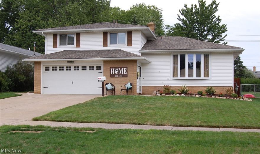 Nothing left to do but move in. Don’t miss your opportunity to own this impressively maintained and highly coveted 3 bedroom Parma Split level.  Updates include:  New in - 2008 Furnace, 2008 Exterior doors, 2015 water tank, 2015 A/C, 2015 gutters & downspouts, 2017  roof tear off, 2018  interior Living room, family room, bedrooms, foyer and hallways professionally painted - New carpet in All 3 bedrooms, 2019 French drain, 30’ patio, 2019 Family room window and sliding door, 2019 storm doors, 2019 kitchen and both bathrooms gutted and remodeled, 2019 Waterproof plank flooring in living room, foyer, dining room, kitchen, family room, and hallways with new baseboards, 2019 shed, 2020 Carriage style garage door with smart technology Garage door opener, 2020 6’ wooden privacy fence installed & professionally stained, 2020 all interior doors - closet doors professionally replaced & new trim, 2020 basement bonus room painted - new carpet - new baseboards, 2015 gas stove & dishwasher, 2019 ref