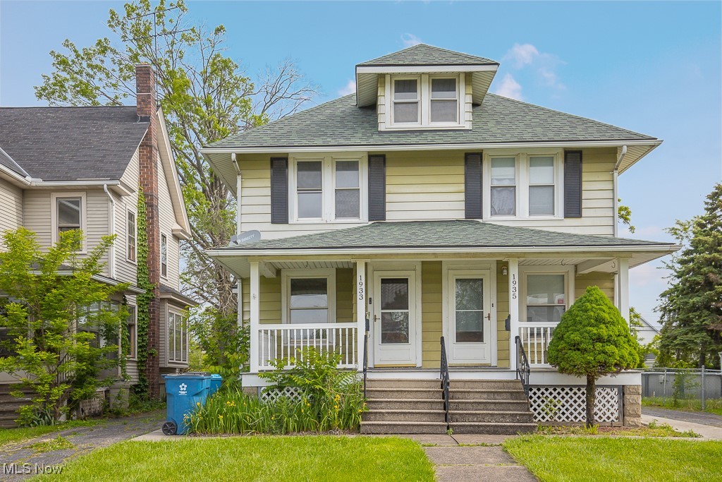 Fantastic opportunity awaits with this superb Lorain two family located on along the Lorain's east side thoroughfare of East 31st St. Large, each unit containing 3 bedrooms and one full bathroom along with a two car detached in the back. Great opportunity for your first rental property or add another to your portfolio. This is not one to be missed!