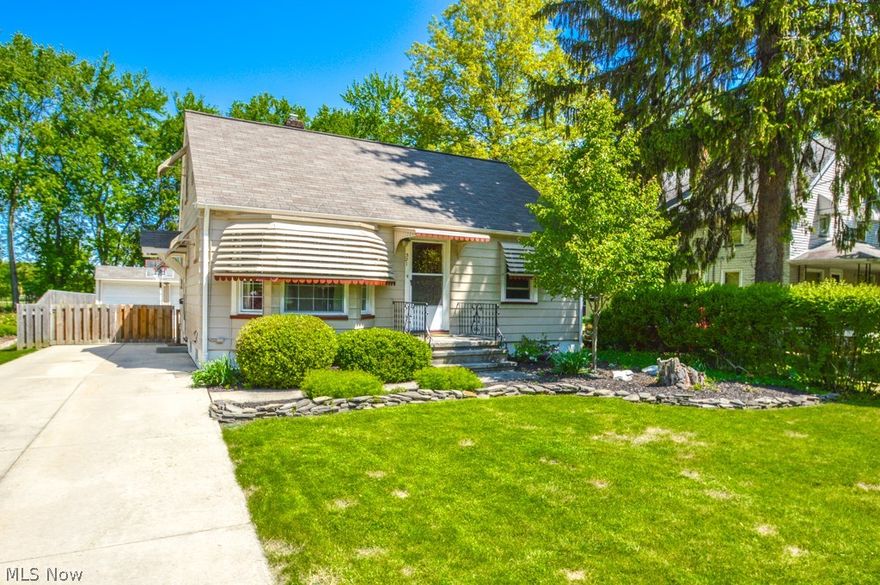 This beautiful 3 bed 2 full bath bungalow in Berea won't last long. Tons of character both outside and in welcome you home to this splendidly finished house as you walk into the newly carpeted and freshly painted living area with a pretty bow window that lets in lots of natural light.  Attention to detail describes the kitchen and dining room which boast recently laid dark wood flooring;complimenting the new cabinets, back splash, stainless appliances and counters in the renovated kitchen. Two first floor bedrooms, one big enough to be a master, and an updated high end finish full bath complete the first floor.  The second floor of this pristine home is a spacious third bedroom with lovely hard wood throughout.  The expansive finished basement with updated full bath will provide you with plenty of space to entertain, work out or just hang out. All appliances stay with this house including the washer and dryer. A newer furnace and air conditioner will keep you perfectly comfortable year