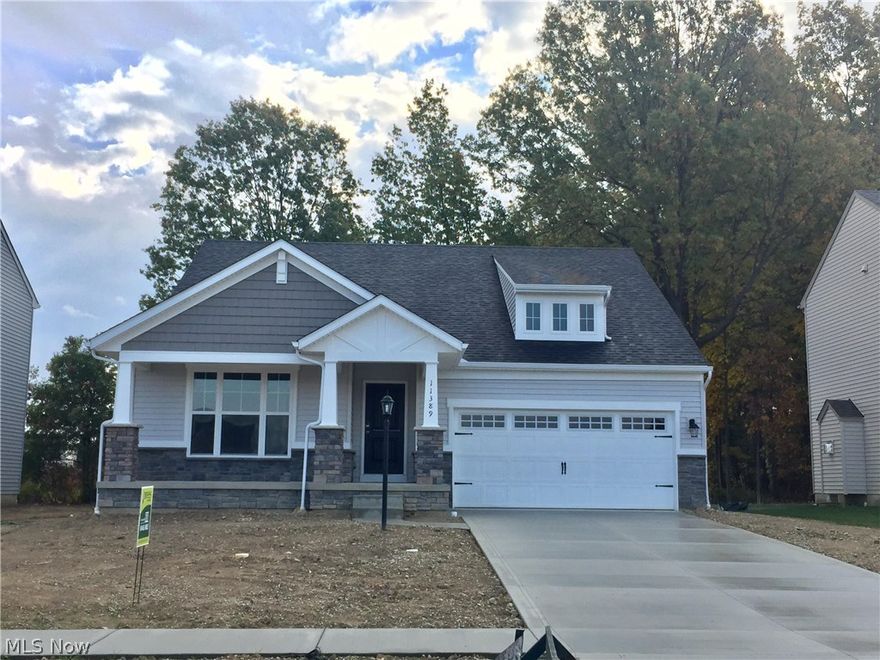 REDUCED FOR A QUICK SALE! This Drees Home Alistair floorplan features an open floor plan where the family room, kitchen and breakfast room all flow together. In the owner's suite, you'll find a designer shower that will make you feel like you have a spa in your home. 2 more bedrooms, 2nd full bath & laundry room complete the main level.  This home is Move In Ready! Contact Drees Homes today for more information.