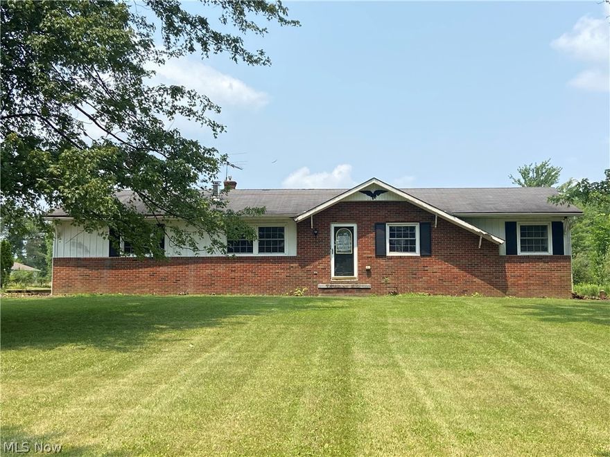 With a good rehab this property can be your dream home. Cash or renovation loans only. One level ranch on two acres with barn and small pond. Nice scenic property just outside the Medina City limits so close to shopping and restaurants. All offers reviewed Thursday at 7pm.